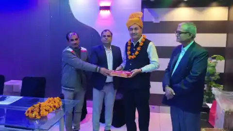 Lic Development Officer Branch Manager Honoring Ashuram Modi Bhadra